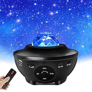 Hexaliving™ Galaxy Ocean Light Projector – بروجكتر ضوء المجرة والمحيط
